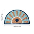 thumbnail image 3 of Steadline Semi-Circular Bath Mat Super Absorbent Quick Dry Non Slip Floor Rug for Bathroom Shower Entrance Machine Washable Waterproof Modern Home Decor Essential, 3 of 6