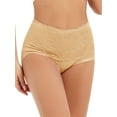thumbnail image 2 of YouLoveIt Women's Briefs Underwear High Waist Tummy Control Panties Stretch Hipster Solid Panties Women's Underwear with Lace Panty, 2 of 8