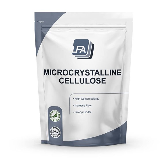 Microcrystalline Cellulose Powder 102 | Pharmaceutical Grade Binding Agent (Packaging May Vary)