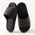 thumbnail image 4 of SBYOJLPB Men's and Women's Sandals Fashion Casual Couple's Indoor Solid Color Thick-Soled Soft-Soled Home Sandals, 4 of 9