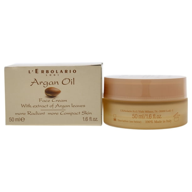 LErbolario Crema Crema facial de aceite de argán 1.6 oz LErbolario Crema 1.6 oz