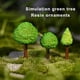 thumbnail image 2 of Wosthever Musgo Micro paisaje impermeable verde césped Base DIY decoración reutilizable ligero musgo colinas árboles Mini árbol Decoración Decoración 1.5 cm, 2 of 6