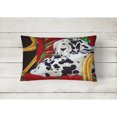 thumbnail image 2 of Carolines Treasures AMB1118PW1216 Sunday Nap Dalmatian Fabric Decorative Pillow 12H x16W multicolor, 2 of 3