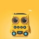 thumbnail image 2 of Robot Bluetooth Speaker Smart AI Audio Alarm Clock Waterproof Speaker, 2 of 5