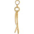 thumbnail image 2 of 14K Yellow Gold 3-D Moveable Spoon And Spatula Charm (23.3 X 5.15) Made In United States k7353, 2 of 5