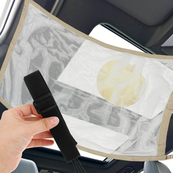 KONTONTY 1Pack Space Expansion Car Accessories Cargo Net Strap 35.4*1.3*0.2in for Vehicle Organization