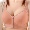 thumbnail image 3 of STETMN Womens Plus Size Front Closure Wireless Bras Push Up Breathable Shaping Vest Style Sleep Everyday Bra, 3 of 8