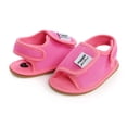 thumbnail image 5 of Baby Infant Kid Girls Soft Sole Crib Toddler Summer Sandals Shoes Anti-slip Prewalker Newborn Baby Sandals Shoes Infant Summer Sandals 0-18Months, 5 of 8
