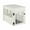 White, variant on Furniture  Ruffluv Pet Crate End Table - Grey
