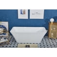 thumbnail image 5 of PULSE Tubs White 100% Acrylic Freestanding Tub, 5 of 8