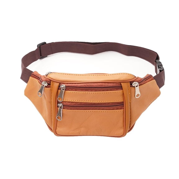 Men Women PU Waist Belt Bag Slim Purse Hip Pouch Hiking Camping Outdoors Travel Stylish Fanny Pack