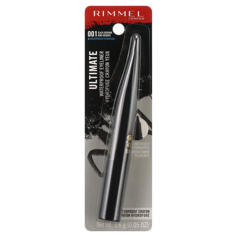 Rimmel Ultimate Kohl Kajal Waterproof Eyeliner, Black Obsidian photo 6