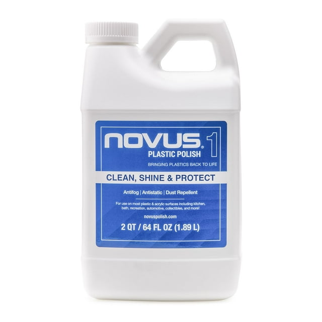 Solución Clean & Shine NOVUS 7050 para plástico, 1,9 L