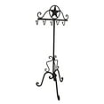 thumbnail image 4 of Ensemble d'Outils de Cheminée en Fer Forgé Rustique de l'Ouest, 4 of 4
