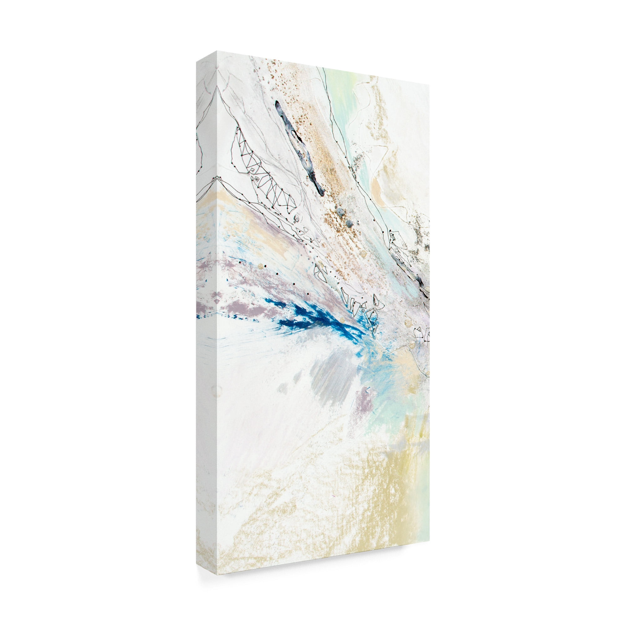 Trademark Fine Art 'Seafoam Neutral II' Canvas Art by Jennifer Gardner