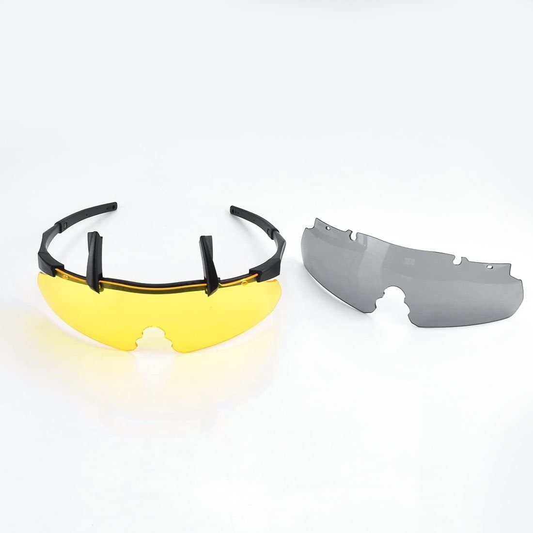 FREESOLDIER Tactical Eyewear - Interchangeable Lenses - Outdoor Unisex  Shooting Glasses