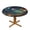 Cosmic Butterfly (3), variant on Bohemia Round Fitted Tablecloths Table Covers Wipeable Waterproof Elastic for Kitchen Dinning Parties Wedding Picnic Small Fits 40-44 Inch Table Size
