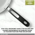 thumbnail image 3 of Starfrit The Rock Terra Non-Stick Frypan, 8" (20cm) Diameter, Ceramic PFOA Free Coating, Thick Aluminum Base, 3 of 10