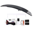 thumbnail image 3 of Rear Trunk Wing, Tail Decoration Trunk Spoiler Universal Carbon Fiber Style  For Sedan Car Modification, 3 of 8