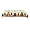 thumbnail image 2 of Sulaicai Halloween Disposable Plastic Tablecloth, 54" x 108" Pumpkin Ghost Skull Pattern Rectangular Table Cover, Waterproof Table Cloth for Holiday Party Decorations, 2 of 7
