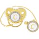 thumbnail image 1 of Chupete ANFENG Bling personalizado Golden Baby con clips (C), 1 of 6