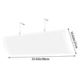 thumbnail image 3 of Dorm Room Bed Risers Air Conditioning Windshield Wall Mounted Air Conditioning Universal Anti Straight Blowing Deflector 180 Adjustable, 3 of 9