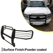 KOJEM Front Steel Bumper HeadLight Grille Brush Guard Protection For 2007-2014 Chevrolet Suburban Tahoe Avalanche 1500 (Will NOT fit Silverados) 08 09 10 11 12 13
