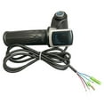 thumbnail image 2 of 36V 48V 60V Electric Scooter Throttle Grip With Key Lock Power Indicator 48V, 2 of 6