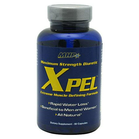 MHP Xpel Maximum Strength Diuretic, Capsules , 80 capsules