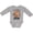 AC-Heather Grey, variant on Inktastic Otterly Amazing Son with Mother and Child Otter Boys Long Sleeve Baby Bodysuit