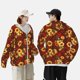 thumbnail image 4 of Balery Red Plaid Sunflower Sudadera ligera de manga larga con capucha y protección solar UPF 50+ para hombre y mujer, ideal para pesca y running-X-Large, 4 of 7