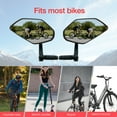 thumbnail image 7 of Homieway Bike Mirror for Handlebar, HD Bar End Bicycle Mirror, Anti-glare Glass for Handlebar Rearview Mirror Multi-Angle Adjustable, Left, 7 of 7