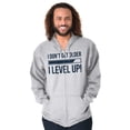 thumbnail image 5 of I Dont Get Older I Level Up Gamer Zip Up Hoodie Men's Women's Brisco Brands S, 5 of 6