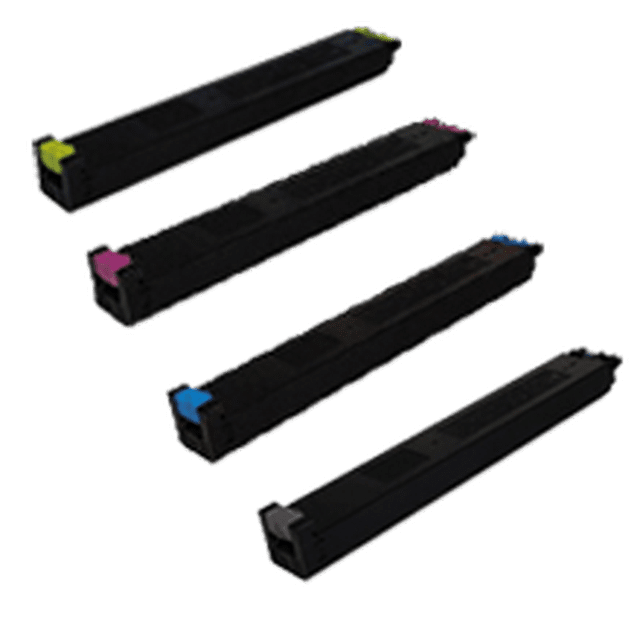 Zoomtoner Compatible Sharp MX-4100 / MX-5110 Laser Toner Cartridge Set Black Cyan Magenta Yellow