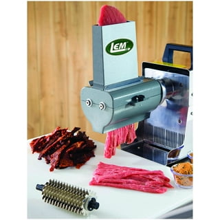 Adjustable Meat Slicer Cutting Board Knife Set with Recipe Book on How to Make and Cure Beef Venison and All Types of Jerky