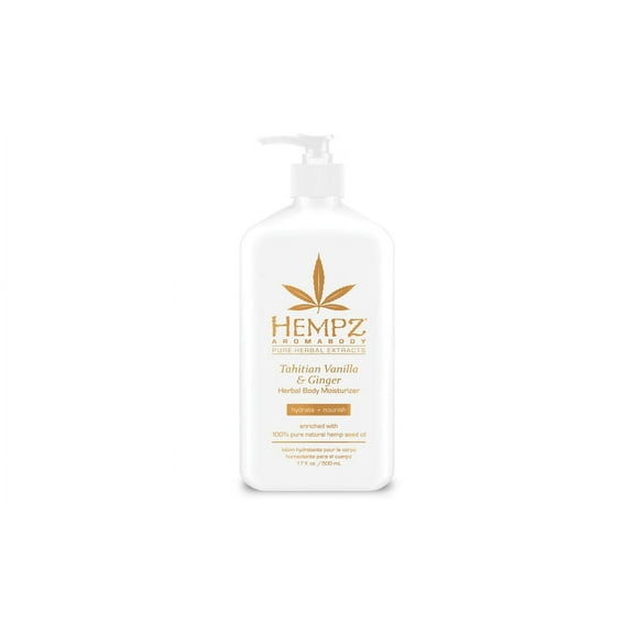 Hempz Tahitian Vanilla & Ginger Herbal Body Moisturizer - 17 oz.
