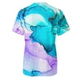 thumbnail image 5 of YDLCAFD Pâques T-Shirt à Manches Courtes Imprimé Coloré pour Femmes Printemps Été Col Rond, 5 of 5
