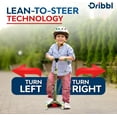 thumbnail image 4 of Dribbl 3-Wheel Kids Scooter - Lean-to-Steer Technology, Adjustable Height Handlebar, Wide Anti-Slip Deck, Scooter for Boys & Girls Ages 2+, Child Safety Approved, Support Riders Up to 165 lbs, Army, 4 of 6