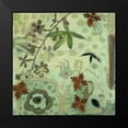 thumbnail image 2 of Koury, Aleah 20x20 Black Modern Framed Museum Art Print Titled - Floral Fantasies 3, 2 of 5