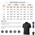 thumbnail image 2 of Men's Waffle Textured Polo Shirts Summer Short Sleeve Button Golf Shirt Stretch Moisture Wicking Performance Tee Collared Top, 2 of 6
