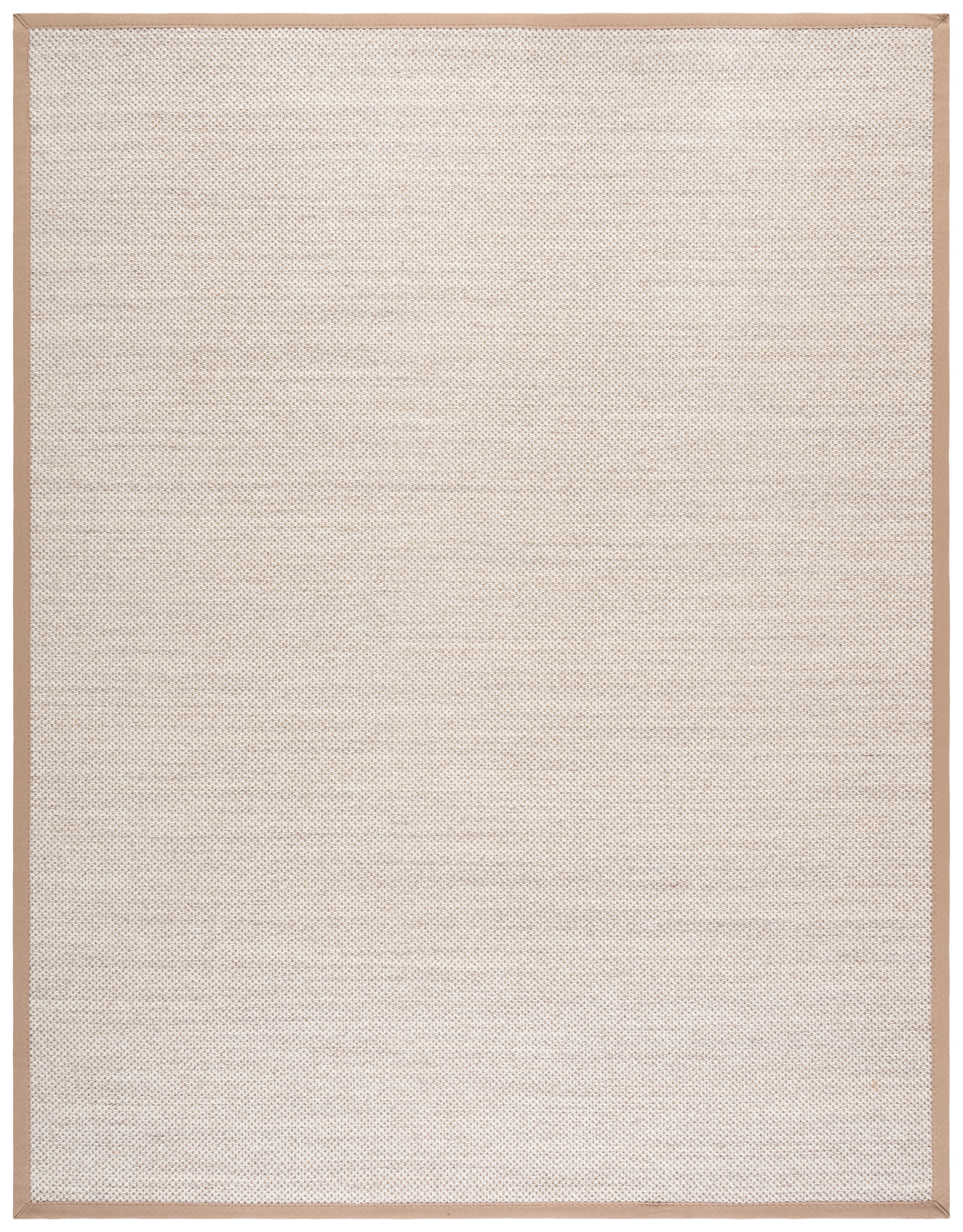Safavieh Natural Fiber Kentigern Solid Area Rug, Marble/Linen, 8' x 10'