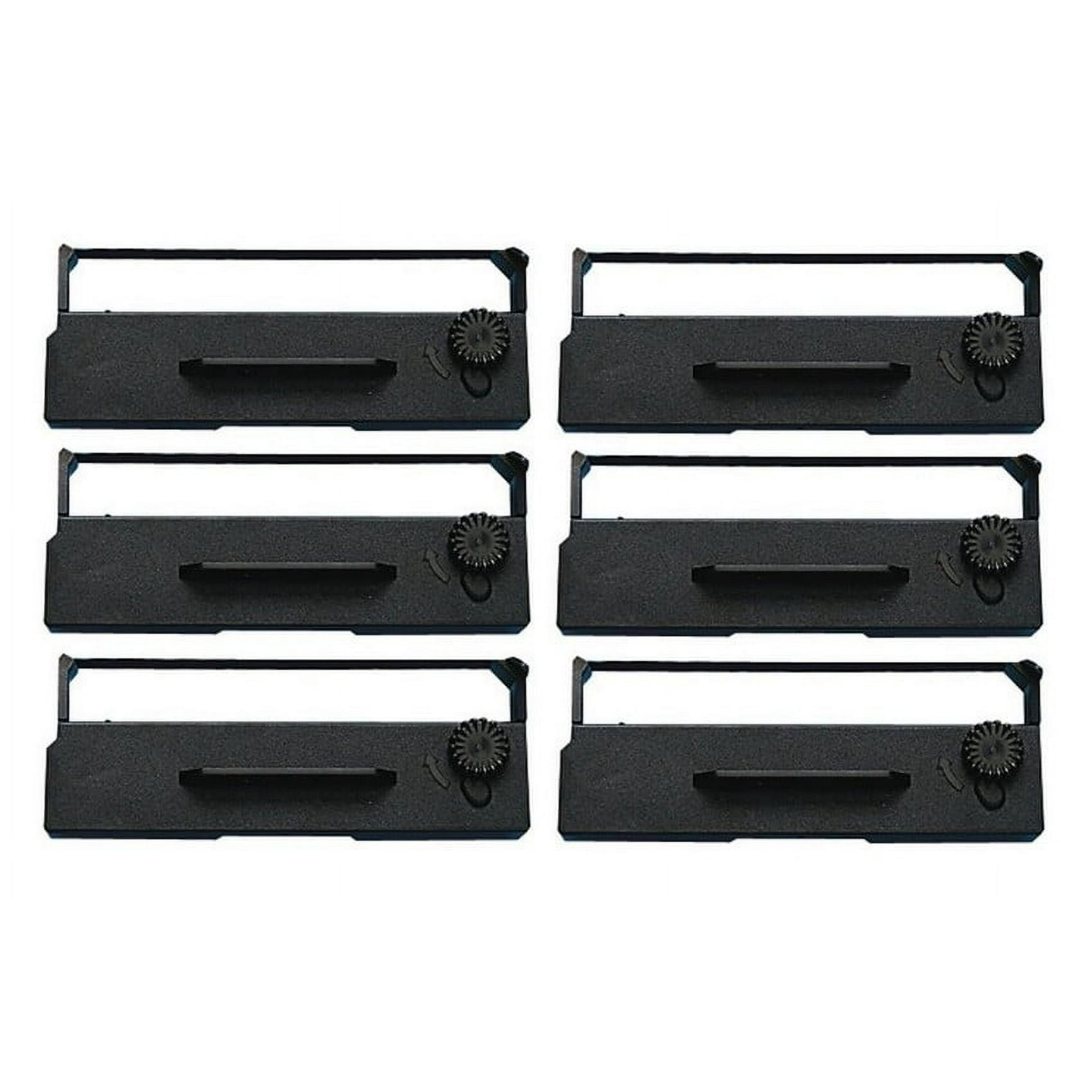 PrinterDash Compatible with PrintMaster EC853P-US Purple P.O.S. Printer Ribbons (6/PK) - Replacement to ERC-27P / 29001P