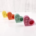 thumbnail image 5 of Heart Shaped Silicone Molds Silicone Candlestick Molds Soap Making Molds, 5 of 14
