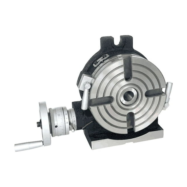 Machine de Fraisage Verticale et Horizontale 150mm Diamètre HV6 Table Rotative Horizontale Haute Précision
