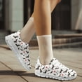 thumbnail image 2 of COEQINE Women Sneakers Running Walking Shoes Dachshund Heart Watercolor White Sole Fashion Tennis Shoes for Travel Casual Breathable Mesh Trainers Footwear, 2 of 7