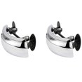 thumbnail image 1 of 2x Universal Motorcycle Windshield Mirror 180 Degree Rear View Mirror Blind Spot Mirror, 1 of 4