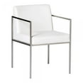 thumbnail image 3 of Moe's Fauteuil Capo en Blanc (Lot de 2), 3 of 3