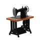 thumbnail image 3 of Mini Sewing Machine Mini House Ornament for Decoration 1Pcs Yellow ABS, 3 of 4