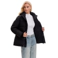 thumbnail image 3 of Chaqueta PUFFIT PUFFIT para mujer, chaqueta acolchada de longitud media para invierno, 3 of 6