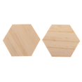 thumbnail image 4 of Posavasos De Natural, Posavasos De Sin Acabar, Rebanadas De Formas Hexagonales Para Bebidas, Vino / Copas / Artesanía D Macarena Piezas de artesanía de madera, 4 of 7